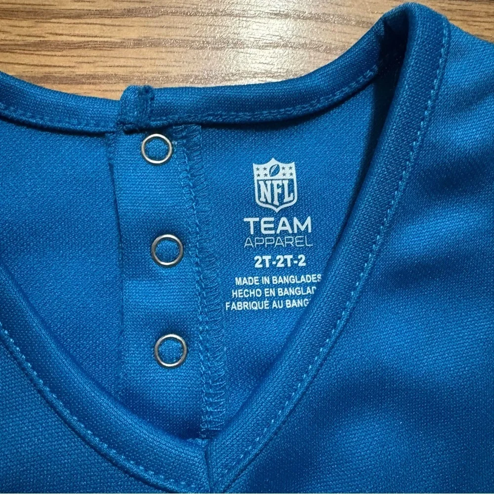 NEW NWT NFL Carolina Panthers Cheerleading Uniform Dress Toddler 2T